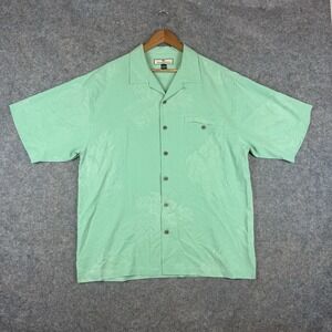 Tommy Bahama Mint Green Short Sleeve Button-Down Shirt